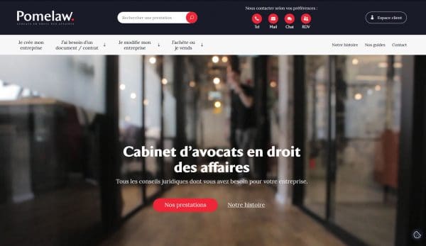 Refonte site vitrine avocat wordpress lyon